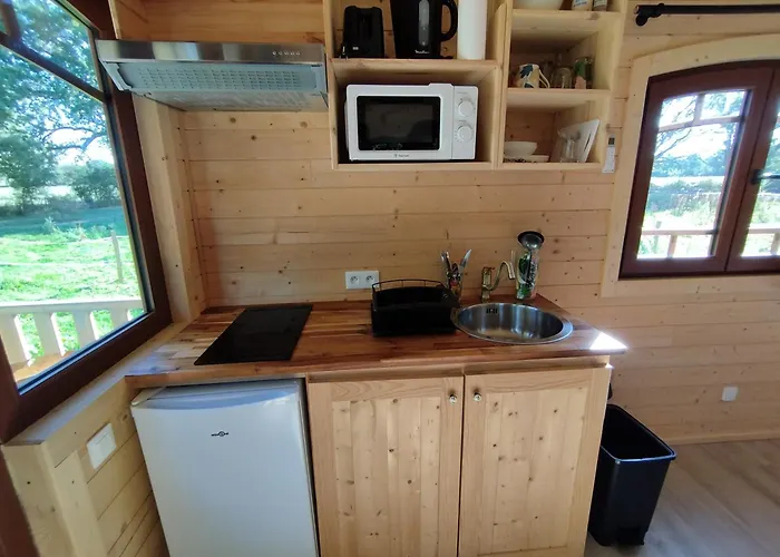 Roulotte Confort A La Ferme Saint-Lumine-de-Coutais